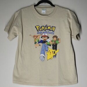 Vintage 1999 Pokemon "Gotta Catch Em All" Youth Size L T-Shirt Nintendo Pikachu